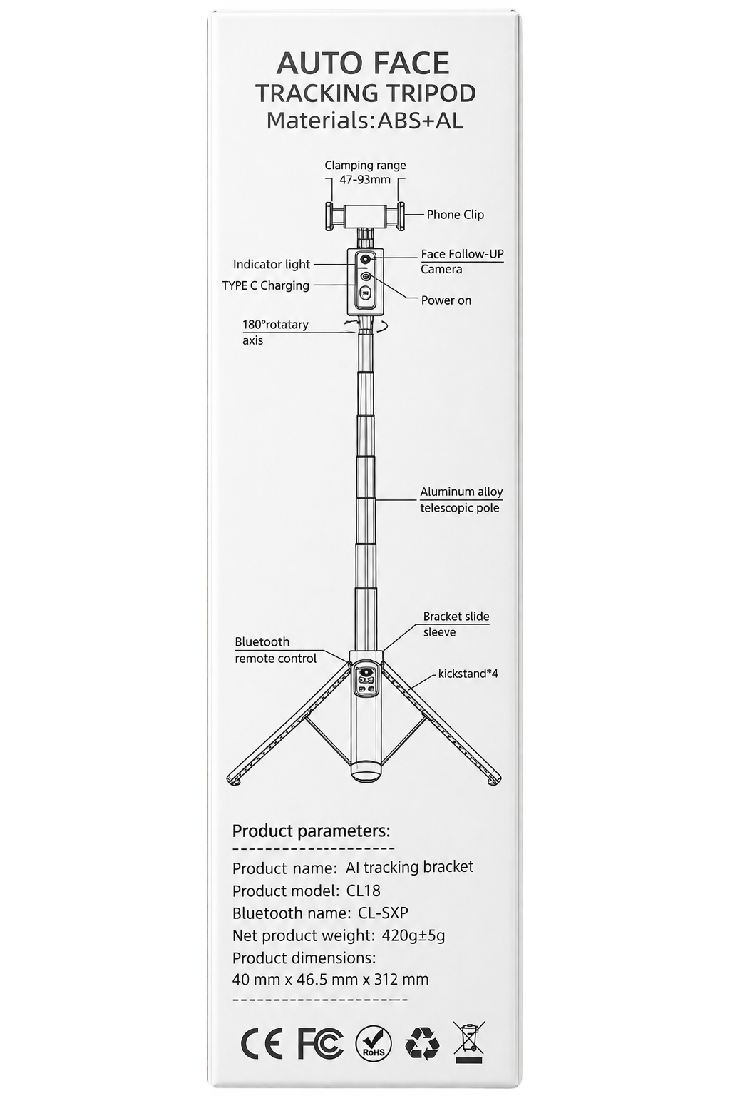 AI Tracking Tripod